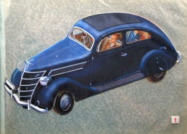 Ford V8 14/90 PS Transart Modelprogram 1938 Abeking Carbrochure (6796)